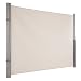 Produktbild Ultranatura Seitenmarkise Maui , Seitenwandmarkise ausziehbar, Seitenrollo für Balkon, Terrasse und Garten, Sonnenschutz, Windschutz und Sichtschutz, robust, 300 x 180 cm (LxH), creme