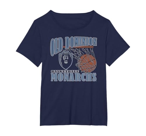 Old Dominion Monarchs Basketball Vintage Lift Navy T-Shirt