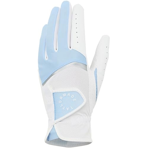 TAYLORMADE GOLF(�e�[���[���C�h�S���t) T-ICE ���f�B 4.0 �O���[�u �V���O�� �z���C�g/�u���[ �T�C�Y : 18cm ���f�B�[�X �S���t�p�O���[�u TL940 26SS