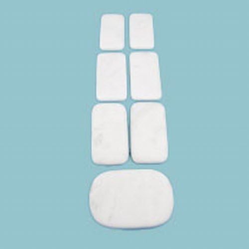 Marble Back Layout Stone Set Cold Stone Therapy