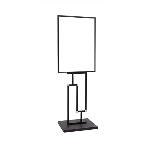 Support de panneau de sol robuste anti-basculement avec base en fonte