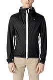 giacca piumino blauer uomo Blauer Blauer Giacca a vento nera da uomo con patch logo (M)