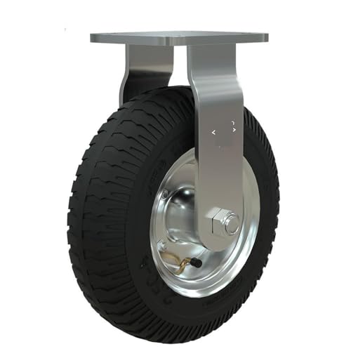 Roue gonflable 8 pouces pour chariot de manutention et transport de matériel d'atelier