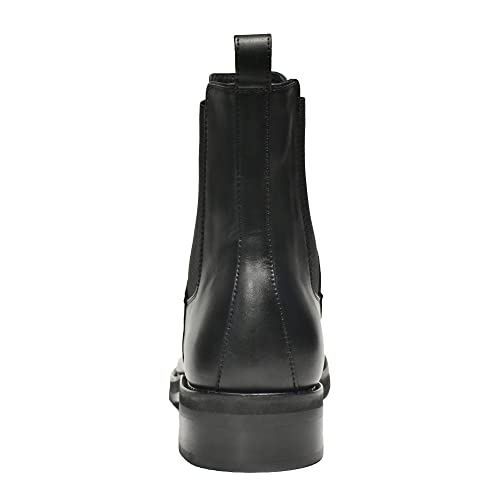 Image of Chelsea Slip-on Crust Boots For Men, Men Handmade Custom Made Boots, Crust Leather Chelsea Boots, Classic Leather Chelsea Boots, Casual, Lightweight, Smooth