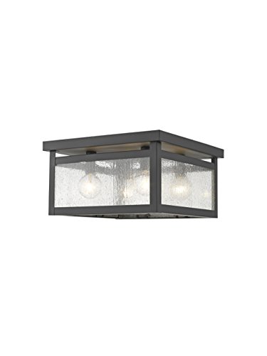 Best Deal Livex Lighting 4052-07 Milford 4-Light Ceiling Mount, Bronze 6.00x11.00x11.00