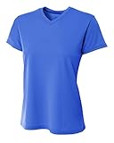 A4 Women's Sprint Shirt, Royal, M