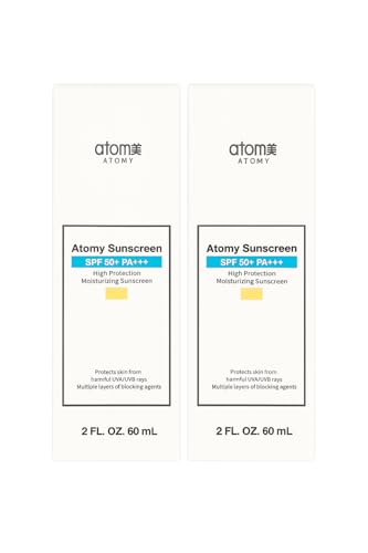 A.t.o.m.y Sunscreen SPF 50+ PA+++, High Protection Moisturizing, ...