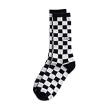 Vans Motif damier, noir/blanc, taille L