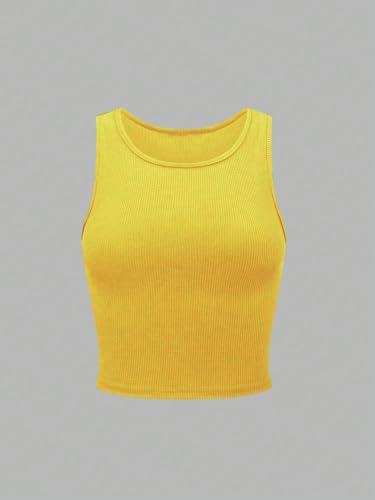 Image of KERI PERRY Tops for Women Crop Top for Women's Tank Activewear Tee Sports Western Casual Cotton Camisole Pack of 3 Combo