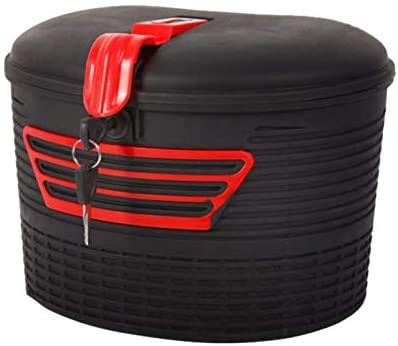 Cesta de transporte delantera y trasera Aeromdale para scooter eléctrico con cerradura para scooter plegable eléctrico E-Bike M365