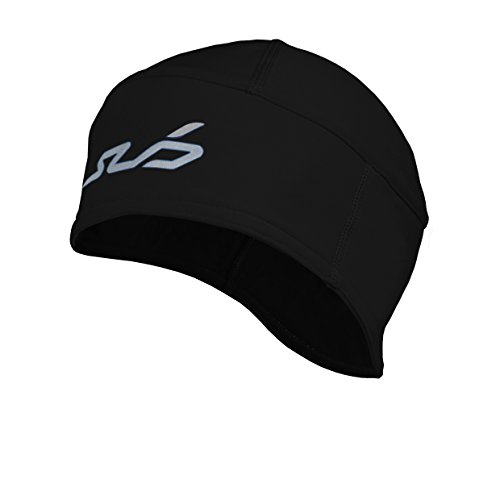 Sub Sports Sombrero Térmico con Gorro de Invierno, Cepillado en el Interior, Correr/Andar en Bicicleta - Negro
