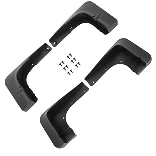 Image of ECCPP Vehicles Mudguard Splash Guards Front & Rear 2016-2018 for Mitsubishi for Outlander 2.4L 3.0L Mud Flaps Set of 4 Flexible and Bendable Mud Flaps Splash