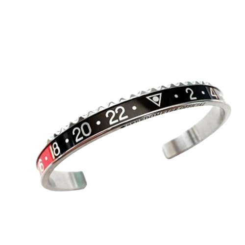TAYNOIDIA New For Trendy 2025 Fashion Stainless Steel Bangles Armband Cuff Couple Bracelet For Biker Sport Jewelry With Jewelry Fashion Accessories Creative Gift