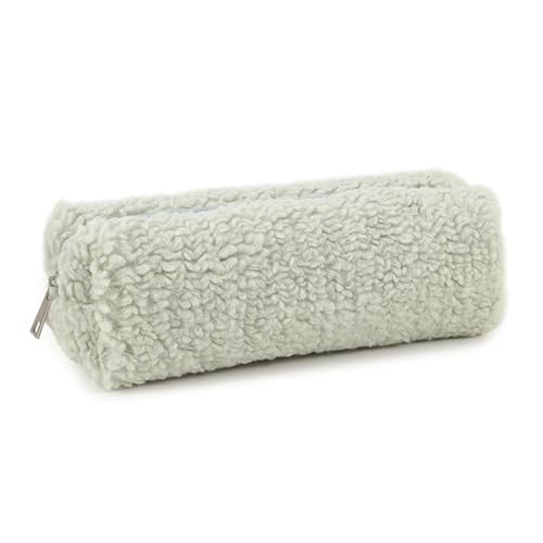 豪華な鉛筆ケースビッグキャパシティペンバッグジッパーペンポーチ旅行コスメティックスストレージバッグ学生の大人の女の子のぬいぐるみ