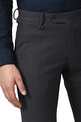 Image of Van Heusen Men Mid Rise Regular Fit Pants