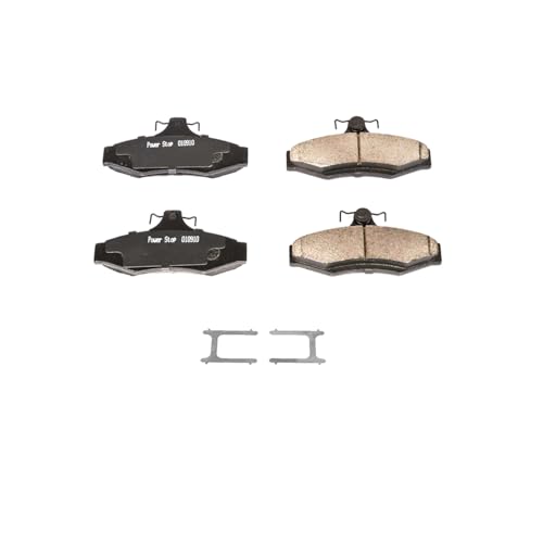 Image of PowerStop Rear Brake Pads for Daewoo Leganza 1999-02 |Nubira 1999-02 |Mitsubishi Diamante 1997-04 - Z17 Ceramic Brake Pads with Installation Hardware, 17-724