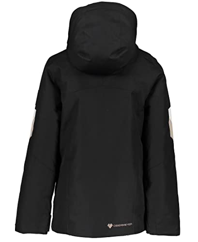 Obermeyer Boys' Big Fleet Jacket, Black, XS (6/7 Little Kids)