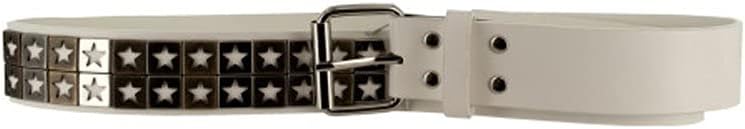Bulk Buys s/m belt white w/stars (Set of 45)