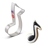 Ann Clark Music Note Cookie Cutter, Extra Large 5-1/2', Made in USA