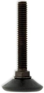 Floor Glides 2-1/2" Black Adjustable Non Marking (4 Pack) Screw in