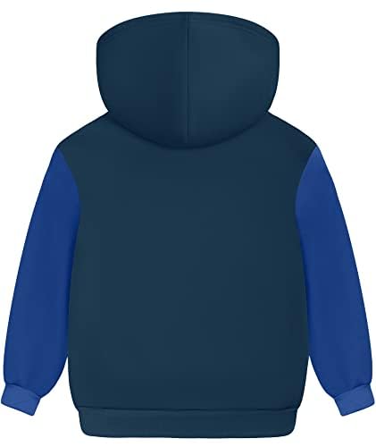 Image of ZITY Boys Zip Up Hoodie Fleece Jacket Kids Sherpa Lined Sweatshirts Outerwear Unisex Warm Winter Coat 6-15 Years Old
