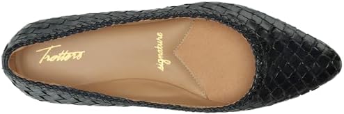 TROTTERS Women's Emmie Loafer Flat, Navy, 9 Wide | Image 4