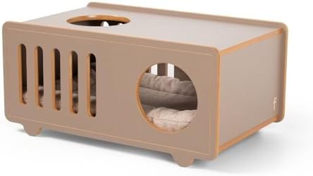 Toca Tom Para Gatos Até 6kg Premium (Marrom)