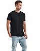 RONOMO Men's Short Sleeved T-Shirt | V-Neck | Medium Stretch | Soft and Breathable | Anti Shrink Treatment（CSX Black XXL） #2