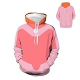 Boomtrader Unisex Atom Eve Hoodie Jacket Atom Eve Cosplay Costume Adult Halloween Carnival Party Cosplay Outfits,X-Large