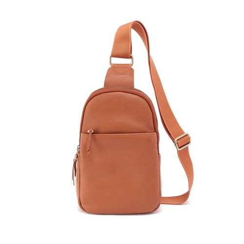 Image of HOBO Cass Leather Sling Bag for Women