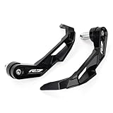 MOWOK Fit for Yamaha R7 YZF-R7 YZFR7 2021 2022 2023 2024 2025 Accessories Motorcycle Clutch Brake Lever Hand Guards handguard Handlebar Protector (Black)