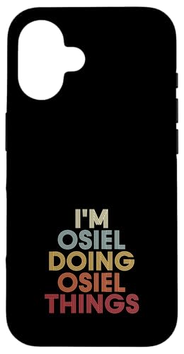 Osiel Name Osiel Personalized Name First Given �X�}�z�P�[�X iPhone 16 �p