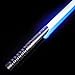 SABER KING FX | Alpha Upgrade Lightsaber | RGB Lightsaber Force FX | Espada de luz Fuerza FX | Espada de luz doble FX | 12 colores RGB 9 Set Soundfonts | Espada láser FX | No038 Grey