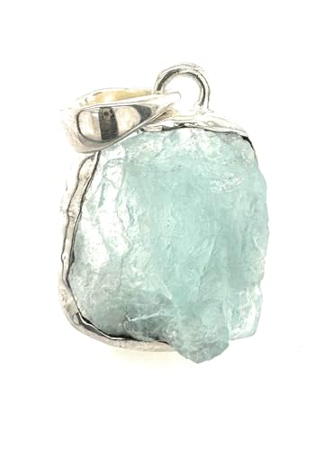 Natural Blue Aquamarine 925 Solid...