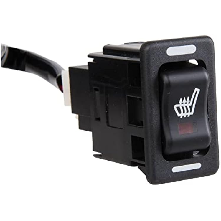 Tusk UTV Seat Heater Kit, Universal Fit - Heated Seat Pad System with Dual Temperature Settings, Wiring Harness and Switch, Fits Most UTV Machines