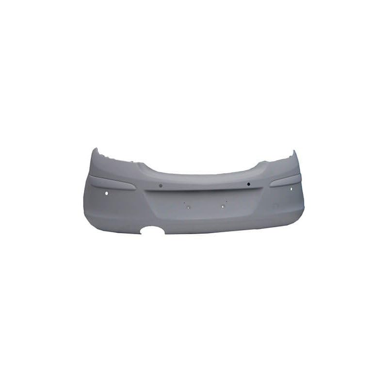 Pare-choc arrière à peindre avec trous radars 5 portes compatible avec Opel Corsa D Sport/SXI/GSI 2006-2014