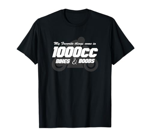 1000cc Bikes and Boobs T-Shirt