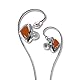 Hidizs MS2 Pro In-Ear-Monitore, Hybrid-HiFi-IEM, 1BA + 1DD Dual-Treiber, abnehmbares 0,78 mm 2-poliges Kabel, austauschbare pneumatische Sound-Tuning-Filter für audiophile Sänger-Musiker