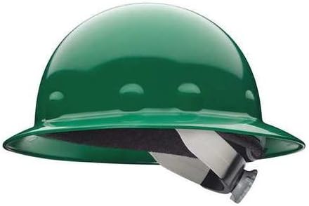 Hard Hat, Full Brim, E/G/C, SwingStrap, Grn