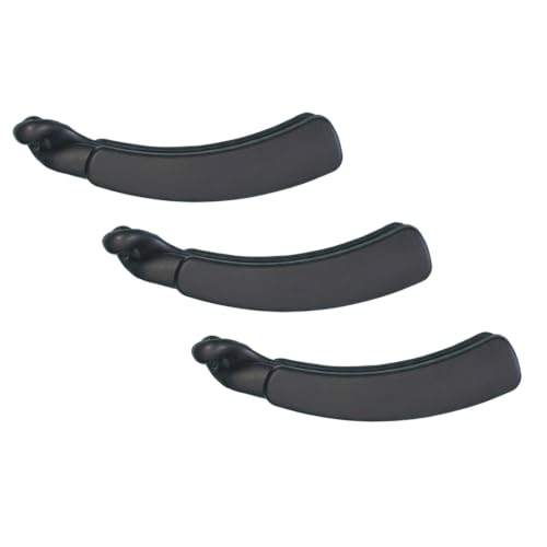 Image of Glaze Matte Finish Curved Hair Clips for Women & Girls Pack of 3 Hair Claw (medium)