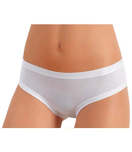 Jadea. - Slip Mujer 509 3 piezas, blanco, 5