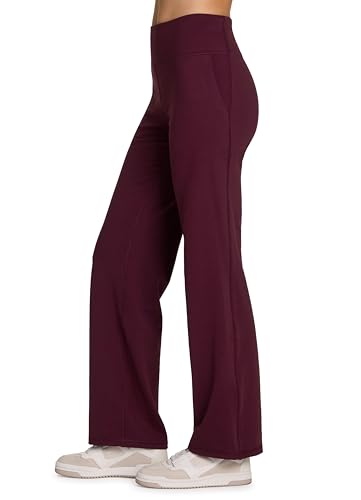 RBX Active Yoga Pants for Women, Tummy Control Boot Cut Flare Legging Lightweight Buttery Soft Sweatpants with Pockets4