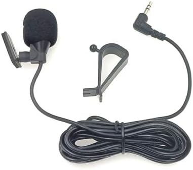 ELFOG Auxiliary 3.5 Mm Replacement Mic For Action Camera Light Weight Mic With TRS Port (3M)