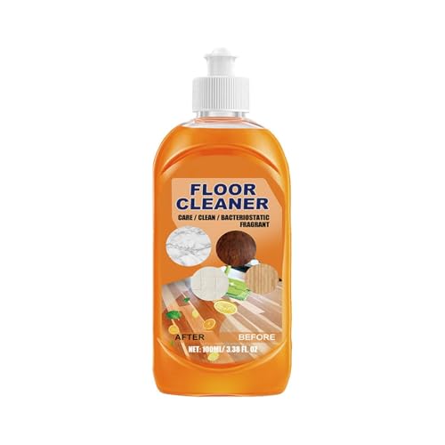 Limpiador y abrillantador de madera de naranja, limpiadores de pisos Tendora Delight, limpiador líquido multiusos para pisos, limpiadores de alto rendimiento para madera y azulejos (1 pcs)