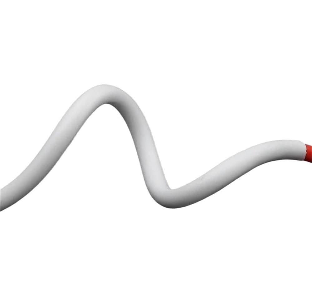 Tubo termorestringente in silicone bianco 1.7:1 - Isolamento flessibile for guaine for cavi - Lunghezza 1 m, diametro da 1 mm a 20 mm(20mm)