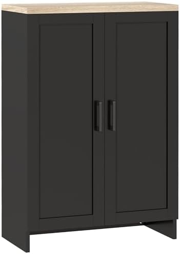 HOMCOM Elegant Storage Cabinet Sideboard with Gold Legs Spacious Buffet for Dining Living Room Hallway White