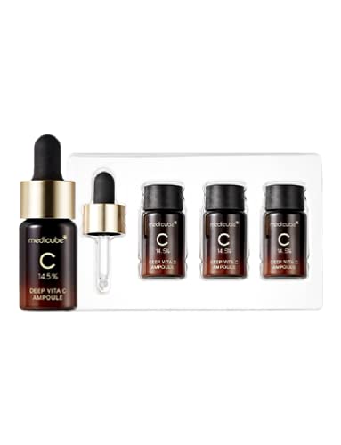 Renew Medicube Deep 14.5% Vita C Ampoule 3 EA Set Moisturizing 145,000ppm Vitamin C Skin Care