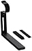 Ikea Black Betydlig Curtain Rod Wall or Ceiling Adjustable Bracket Drapes Hardware