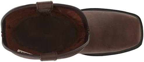 Rocky Men's WORKSMART Western Boot, Dark Brown, 8.5 Wide | Image 4