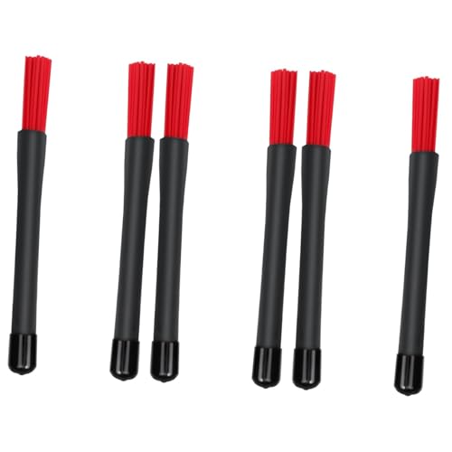 Juego de 3 baquetas de plástico para batería rojo miniatura 1